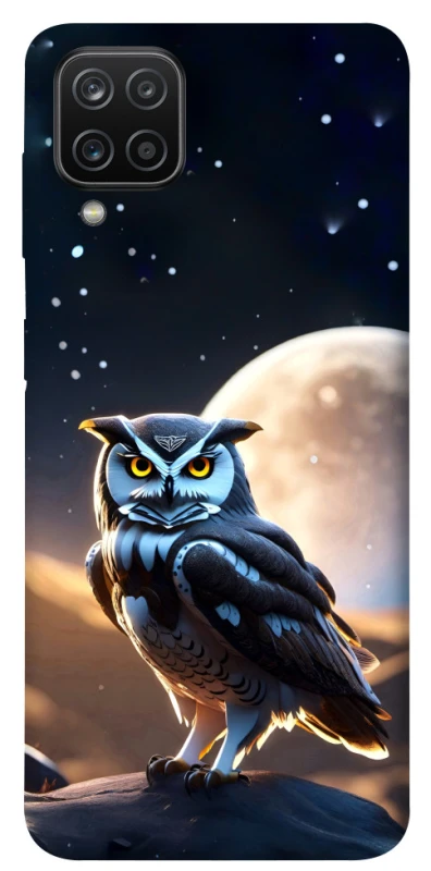 Чехол на Samsung Galaxy A12 Cyber ​​owl фото 1 из 1