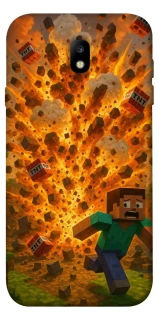 Чохол на Samsung J730 Galaxy J7 (2017) Minecraft v7 фото 1 з 1