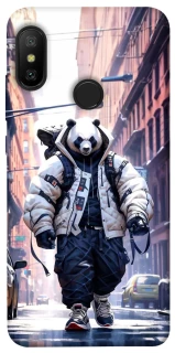 Чохол на Xiaomi Mi A2 Lite / Xiaomi Redmi 6 Pro Панда кур'єр фото 1 з 1