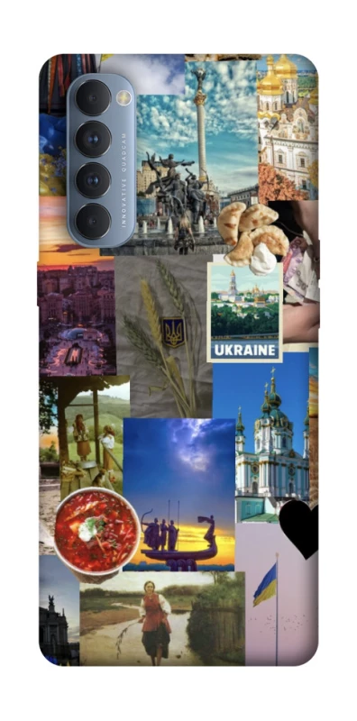 Чохол на Oppo Reno 4 Pro Ukraine style ver.1 фото 1 з 1