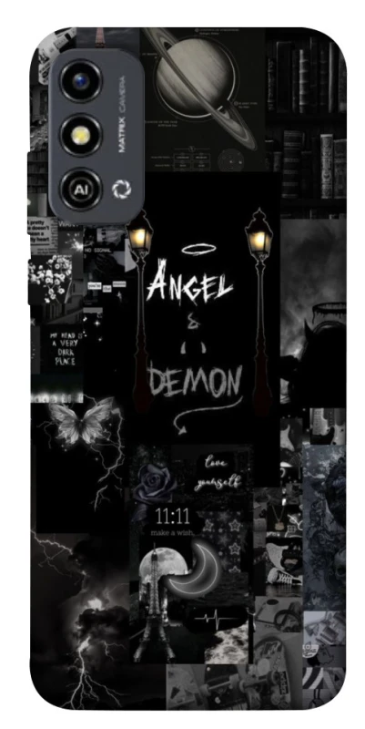 Чохол на ZTE Blade A53 Angel & Demon фото 1 з 1