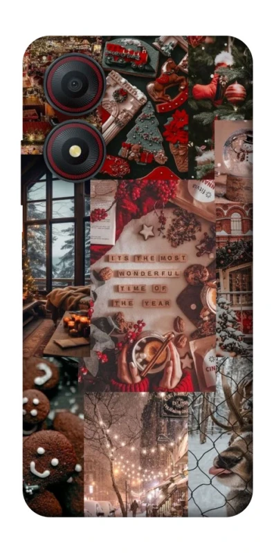 Чехол на ZTE Blade A34 4G Christmas spirit ver.3 фото 1 из 1