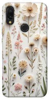 Чохол на Xiaomi Redmi 7 Floral design ver.1 фото 1 з 1