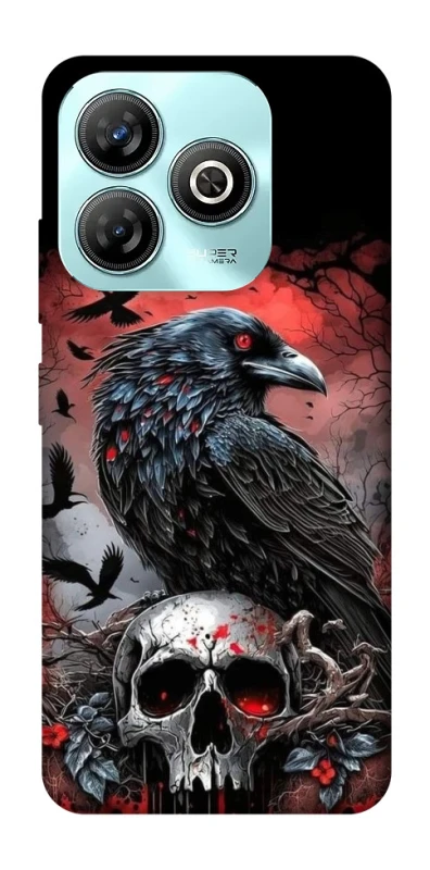 Чохол на ZTE Blade A75 4G Death eagle фото 1 з 1