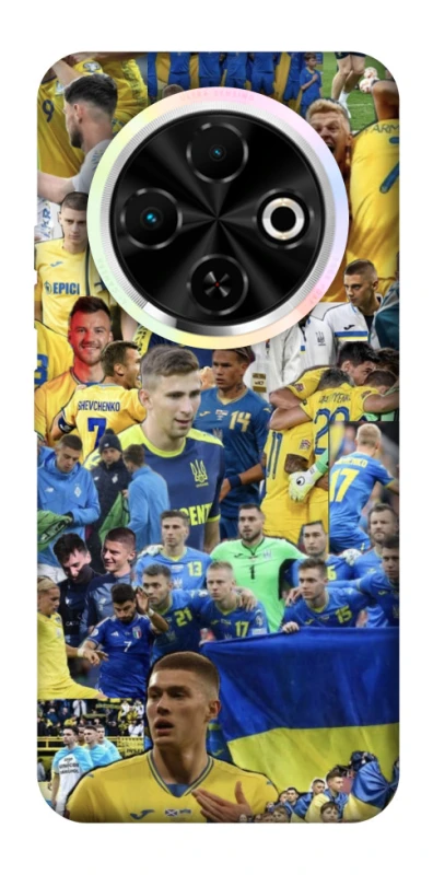 Чохол на TECNO Spark 30C UA-Football ver.6 фото 1 з 1