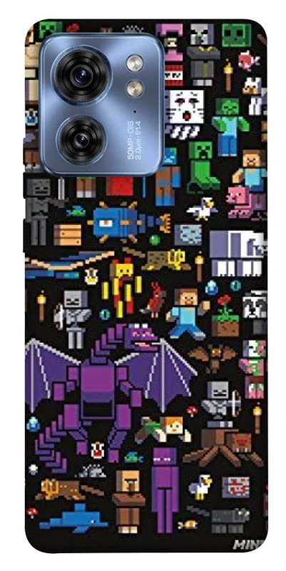 Чехол на Motorola Edge 40 Minecraft v5 фото 1 из 1