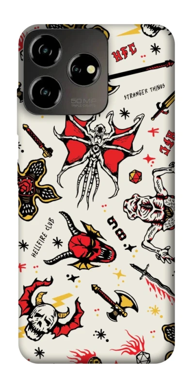 Чохол на ZTE Blade V50 Design 4G Stranger Things ver.2 фото 1 з 1