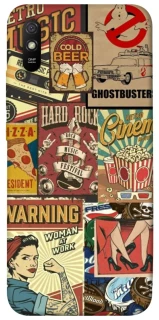 Чохол на Xiaomi Redmi 9A Retro collage ver.2 фото 1 з 1