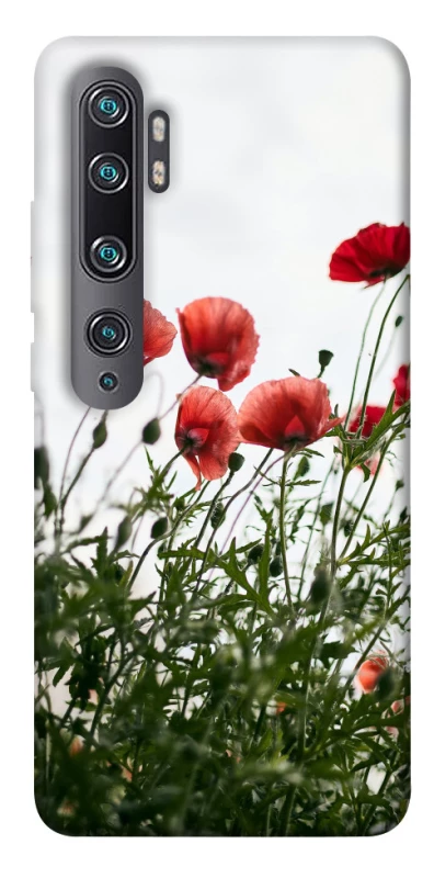 Чохол на Xiaomi Mi Note 10 / Note 10 Pro / Mi CC9 Pro Поле маків фото 1 з 1