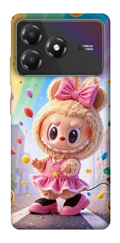 Чохол на ZTE Blade A36 Labubu rainbow фото 1 з 1