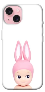 Чохол на Apple iPhone 15 (6.1") Minimal Bunny Peek фото 1 з 1