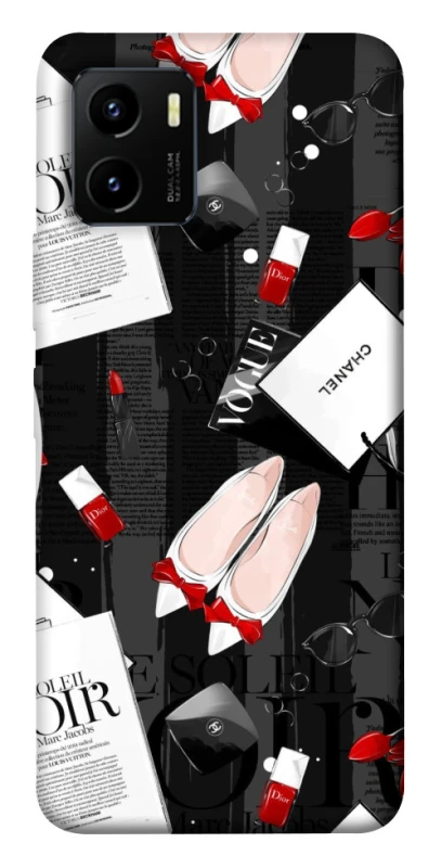 Чехол на Vivo Y15s Fashion collage ver.4 фото 1 из 1