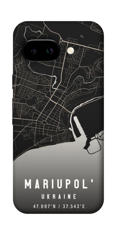 Чехол на Google Pixel 9a Mariupol map фото 1 из 1