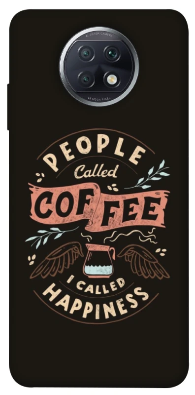 Чехол на Xiaomi Redmi Note 9 5G / Note 9T Сoffee happiness фото 1 из 1