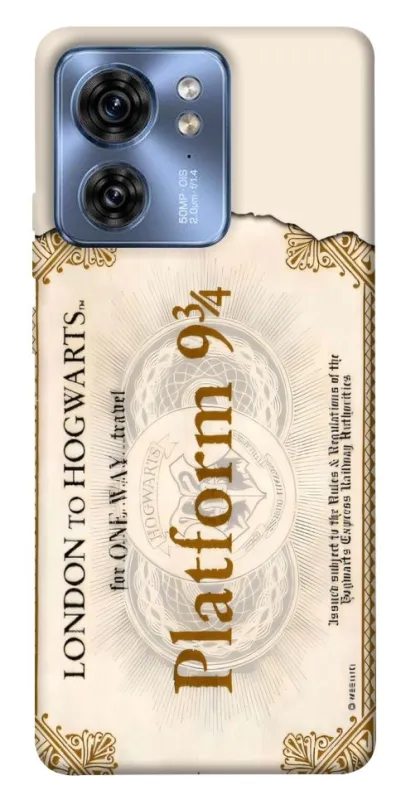 Чохол на Motorola Edge 40 Ticket 9-3/4 фото 1 з 1