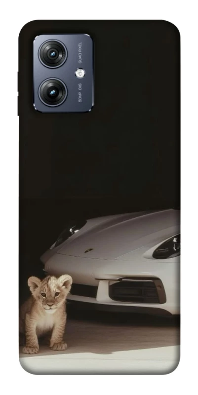 Чохол на Motorola Moto G54 Porsche white фото 1 з 1