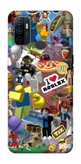 Чехол на Oppo A53 / A32 / A33 Roblox collage ver.5 фото 1 из 1
