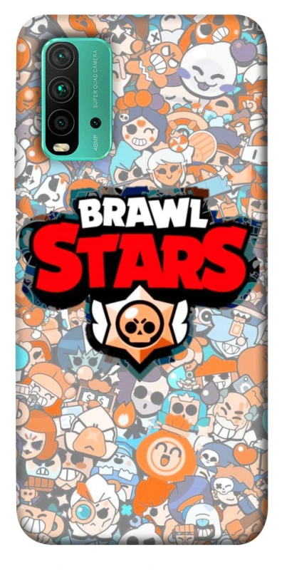 Чехол на Xiaomi Redmi Note 9 4G / Redmi 9 Power Brawl Stars ver.15 фото 1 из 1