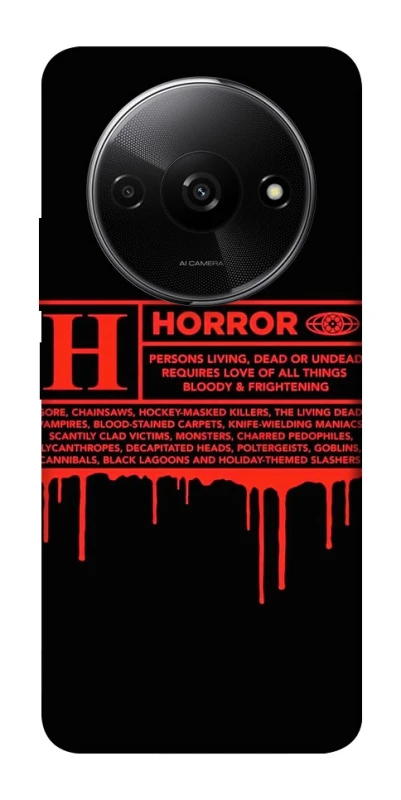 Чохол на Xiaomi Redmi A3 Horror Halloween фото 1 з 1