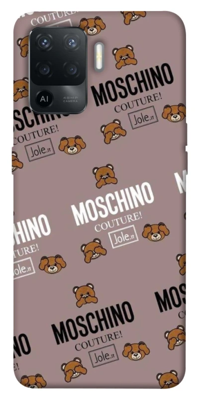 Чохол на Oppo Reno 5 Lite Moschino фото 1 з 1