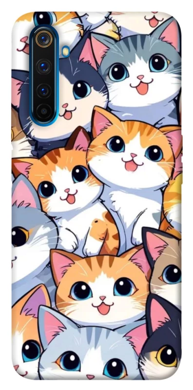 Чехол на Realme 6 Pro Cute Cat v2 фото 1 из 1