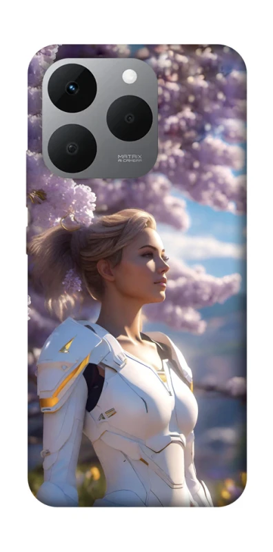 Чохол на Realme 15T Cyber space girl ver.1 фото 1 з 1