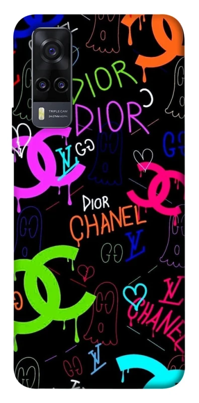 Чохол на Vivo Y31 Fashion collage ver.5 фото 1 з 1