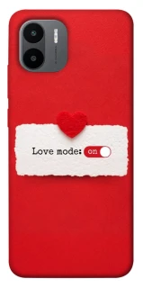 Чохол на Xiaomi Redmi A1+ / Poco C50 / A2+ Love Mode ON фото 1 з 1