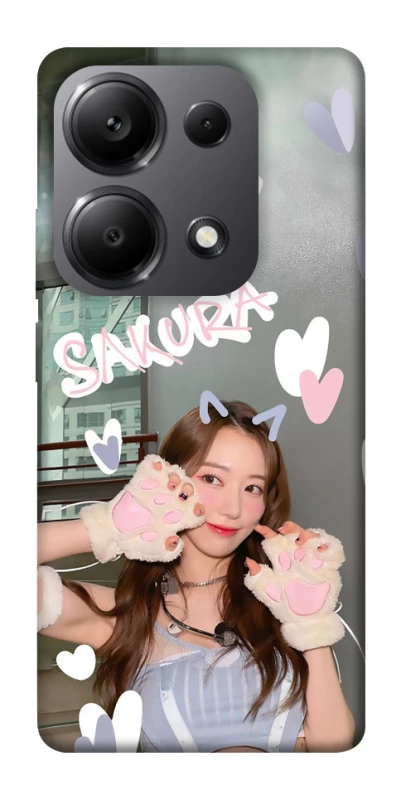 Чохол на Xiaomi Redmi Note 13 Pro 4G Sakura - LE SSERAFIM фото 1 з 1