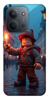 Чехол на Xiaomi Redmi 15C (EU) Roblox Fire Logo Blue Flames фото 1 из 1