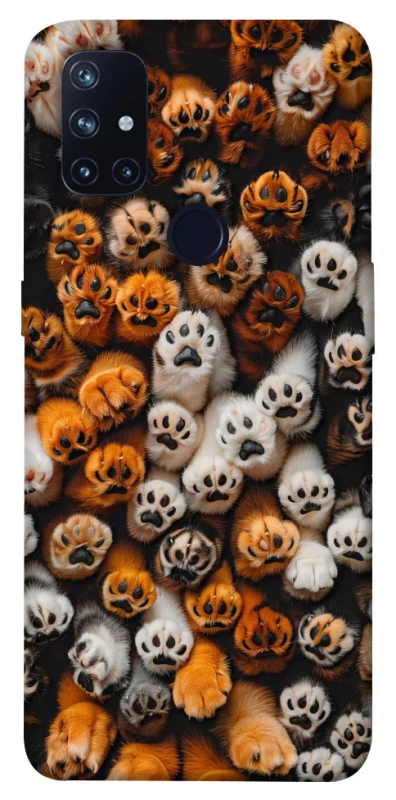 Чохол на OnePlus Nord N10 5G Сat paws фото 1 з 1