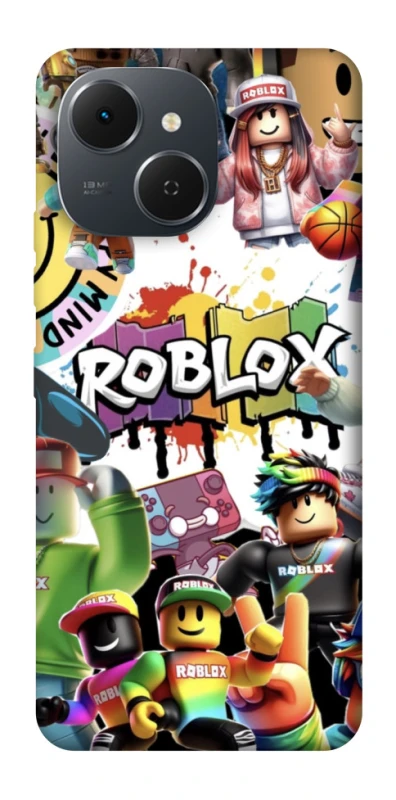 Чохол на TECNO Spark 40C Roblox Characters Collage фото 1 з 1