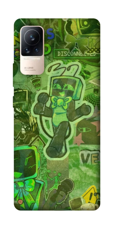 Чохол на Xiaomi Civi 6 Dandysworld tv green theme фото 1 з 1