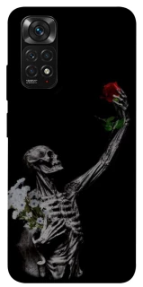 Чехол на Xiaomi Redmi Note 11 (Global) / Note 11S Skeleton vs Rose фото 1 из 1