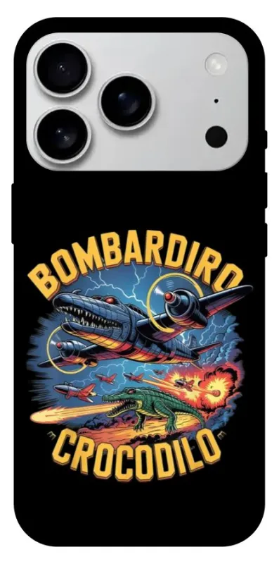 Чехол на Apple iPhone 18 Pro Max Bombardino Crocodilo v2 фото 1 из 2