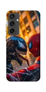 Чехол на Samsung Galaxy S24 FE Venom vs Spiderman фото 1 из 1