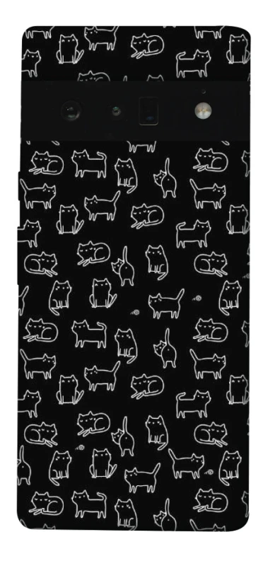 Чехол на Google Pixel 6 Pro Black Cats фото 1 из 1
