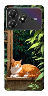 Чохол на ZTE Blade A36 red cat фото 1 з 1