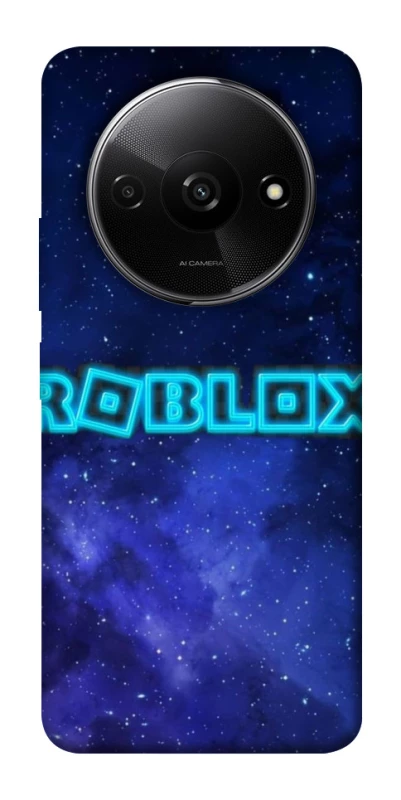 Чохол на Xiaomi Redmi A3 Roblox Space Logo Blue фото 1 з 1
