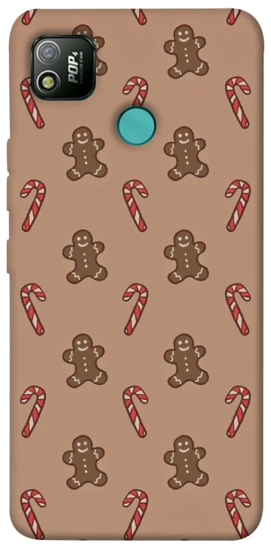 Чохол на TECNO POP 4 Новорічний v9 фото 1 з 1