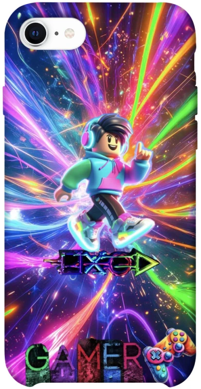 Чехол на Apple iPhone SE (2020) Roblox collage ver.2 фото 1 из 1