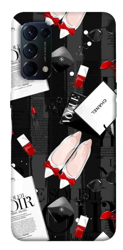 Чехол на Oppo Reno 5 4G Fashion collage ver.4 фото 1 из 1