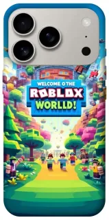 Чохол на Apple iPhone 18 Pro Roblox World фото 1 з 2