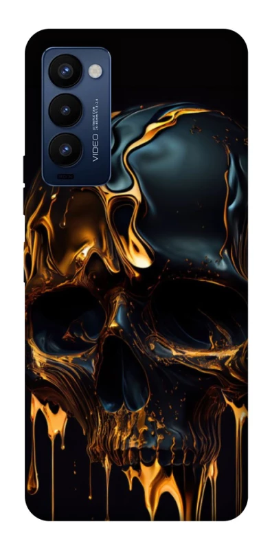 Чехол на TECNO Camon 18 Pro Череп фото 1 из 1