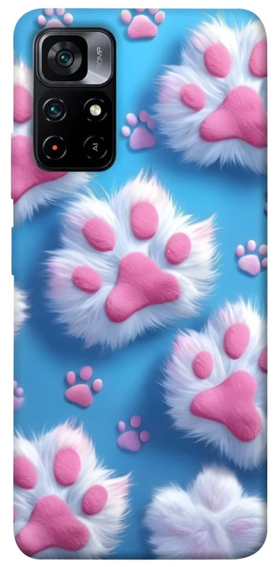 Чохол на Xiaomi Poco M4 Pro 5G Cat paw фото 1 з 1