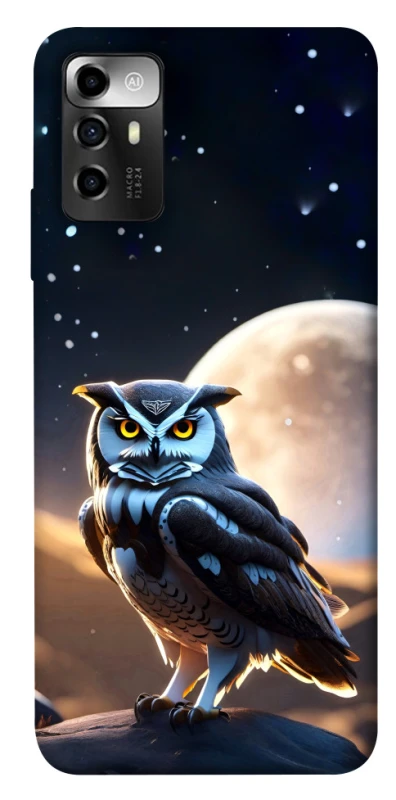 Чехол на ZTE Blade A72 Cyber ​​owl фото 1 из 1