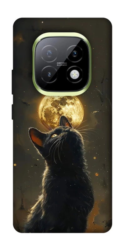 Чохол на Realme Narzo 70 Turbo Кіт під місяцем v2 фото 1 з 1