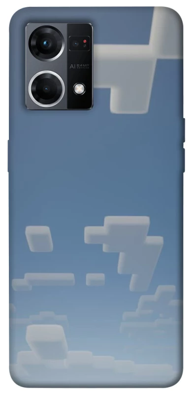 Чохол на Oppo Reno 7 4G Minecraft sky фото 1 з 1