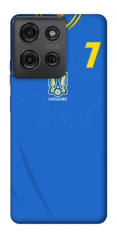 Чехол на Motorola Moto G75 UA-Football ver.4 фото 1 из 1