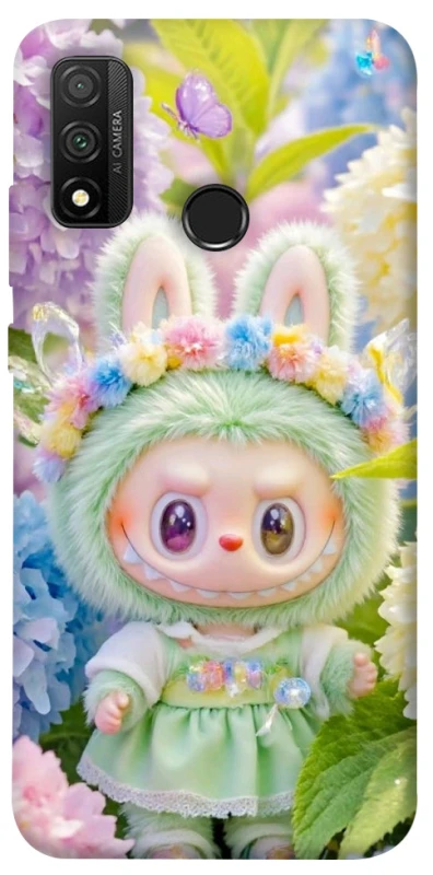 Чохол на Huawei P Smart (2020) Labubu & Flowers ver.2 фото 1 з 1